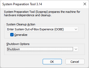 System Preparation Tool 3.14